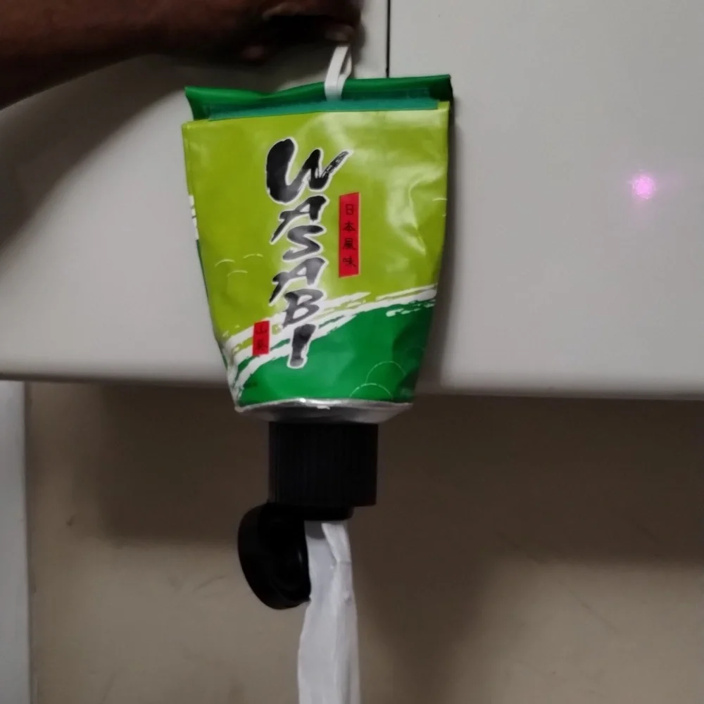 Really Cool Wasabi Tube Hanging Tissue Dispenser - Picture 10 of 11